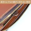 Artigianoworks Long Wallet for Men and Women, Round Zipper, Cowhide Leather, Himeji Leather, Made by YKK, Large Capacity, Card Storage, Red, Aw-05ns