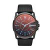 Diesel Men's Mega Chief Leather Stainless Steel Watch
