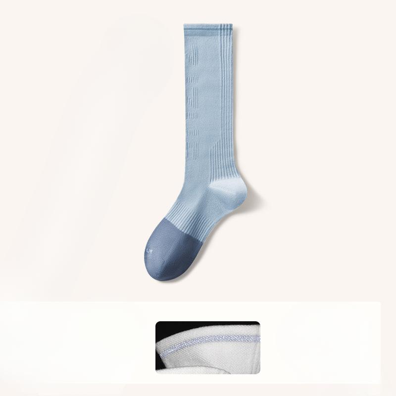 Female Spring and Autumn Sports Riding Running Jump Rope Thin Leg Long Leg Socks