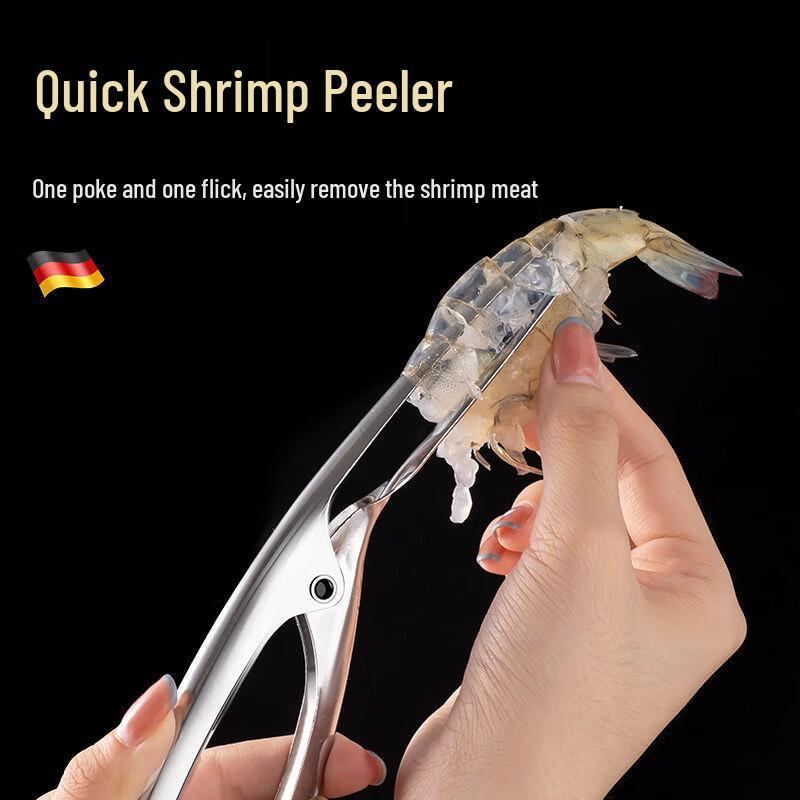 Baizien Stainless Steel Multi-Function Shrimp Knife
