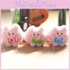 Piglet Bow Cute Keychain Cartoon Children Backpack Plush Pendant Doll Gifts