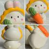 Cartoon Rabbit Chocolate Silicones Molds Cute Rabbit Fondant Decors Molds for DIY Decoration Making Soap Candle