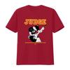 Vintage Hardcore Punk Judge Band Guitarist Print Streetwear Casual T Shirt vintage Washed Slightly Soft Top For Everyday Wear