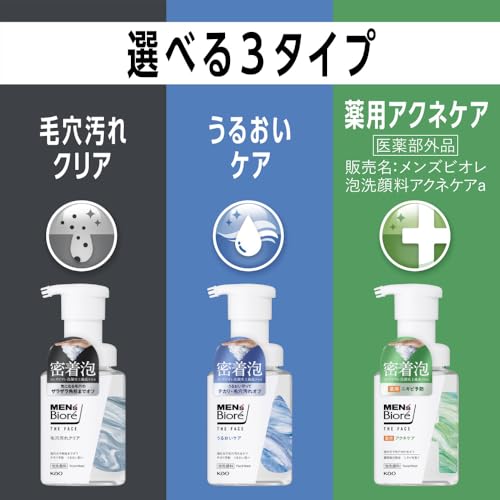 Mens Biore Face Pore Cleansing Refill Foam Type Care