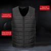 Outdoor Warm Clothing Heated For Riding Skiing Fishing Charging Via Heated Coat