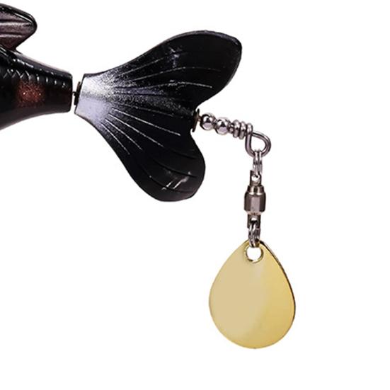 9cm/16.8g Lebhafter Propeller Rotierender Traktor Angelköder Hardbait zum Angeln