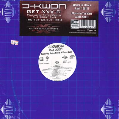 12inch Record J-KWON - Get Xxx'd 82876682141 TRACK BOYZ 2005 US Rap & Hip-Hop/R&B Used
