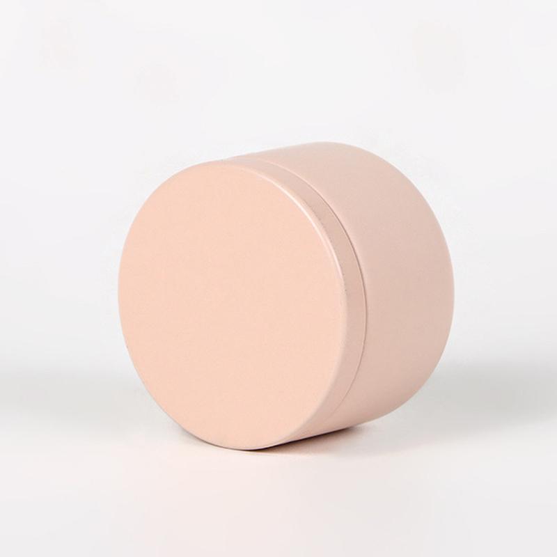Portable Solid Color Mini Tin Box Tea Sealed Jar Packing Box Jewelry Candy Small Storage Can Coin Earring Headphones Gift Case