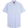 Shirt Men's Light Blue White Stripes 78J8438