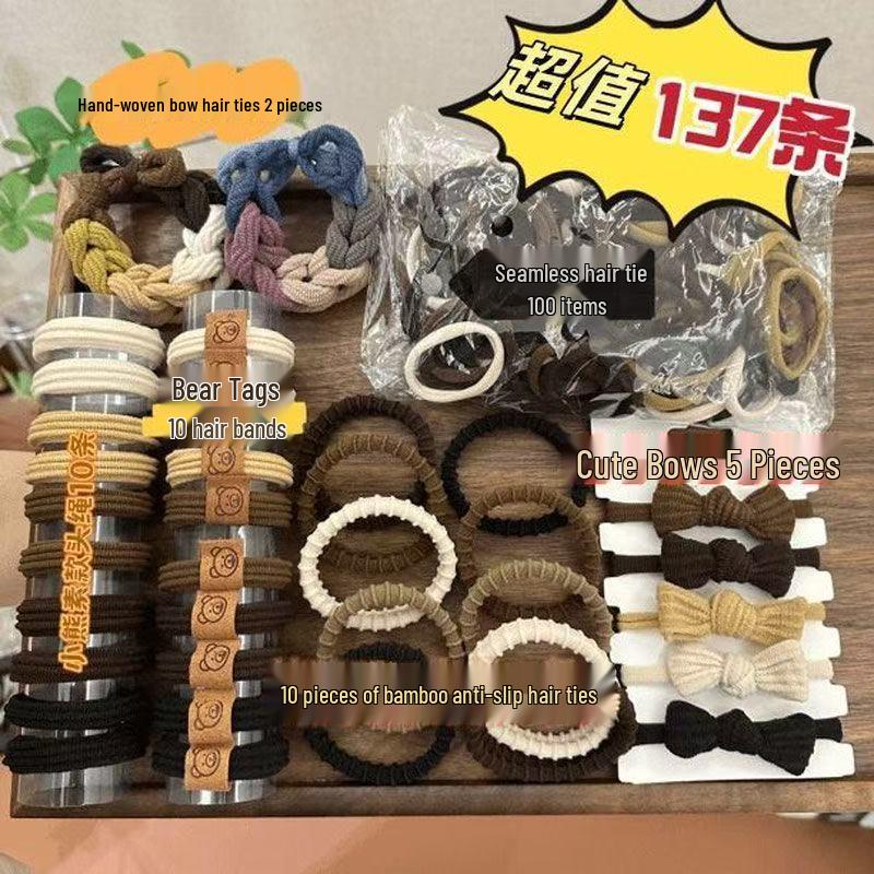 Princess Hair Accessories Set: Baby Hair Ties, Girls Hairpins & Clips Gift Box