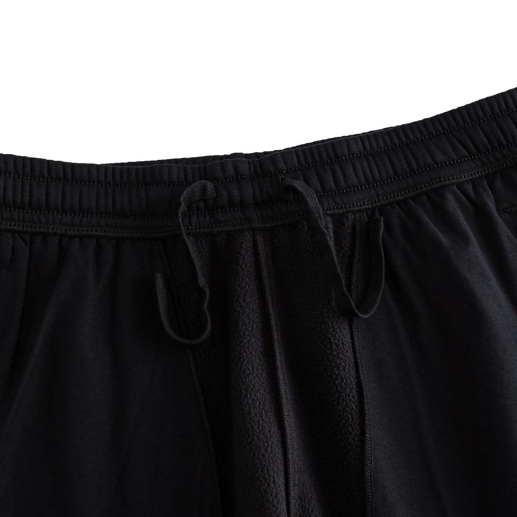 Anta KT Basketball Series Long Pants Winter Knitted Sports Pants Men Bottoms Basic-Black 952541305-2