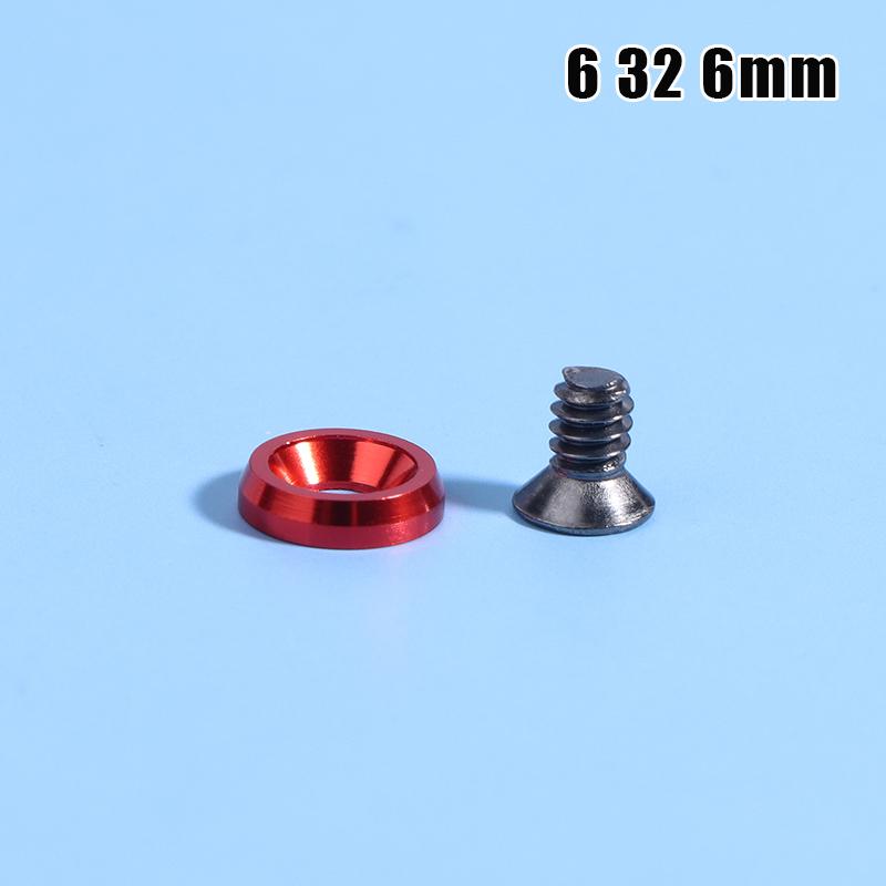 

1 шт. M3 6#32 6 мм 8 мм винт + 1 шайба винты для украшения корпуса ПК компьютера для материнской платы блока питания видеокарты