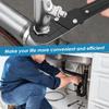 Carbon Steel Plumber Wrench Universal Adjustable Wrench Tool Set Multifunctional Large Opening Double-Ended Pipe Live Mouth Plie