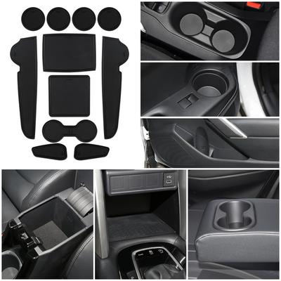 For Toyota Corolla Cross XG10    2024 Door Groove Mat Dust-proof Pad Cup Cushion Gate Slot Mats Interior Accessories