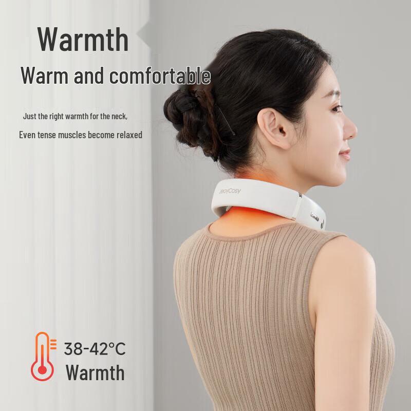 Smart Neck Massager with Heat and Pulse