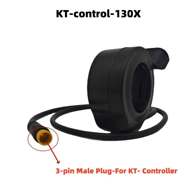 GUSTAVO Ebike Throttle Waterproof Connector Finger Thumb Throttle For Bafang Controller / KT Controller Throttles 2