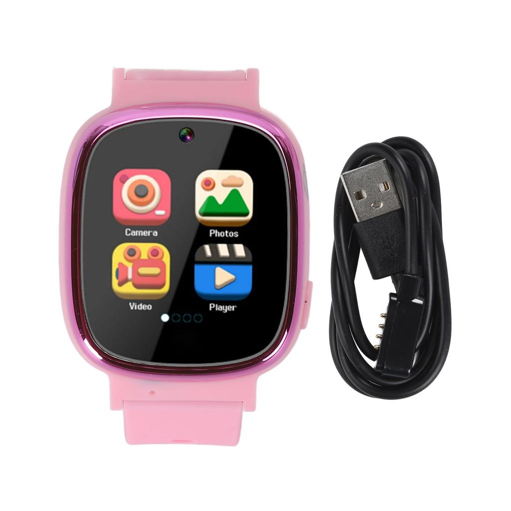 Kids Smart Watch 24 Games Camera Music Alarm Flashlight Video Fun Educational HD Touch Screen Smart