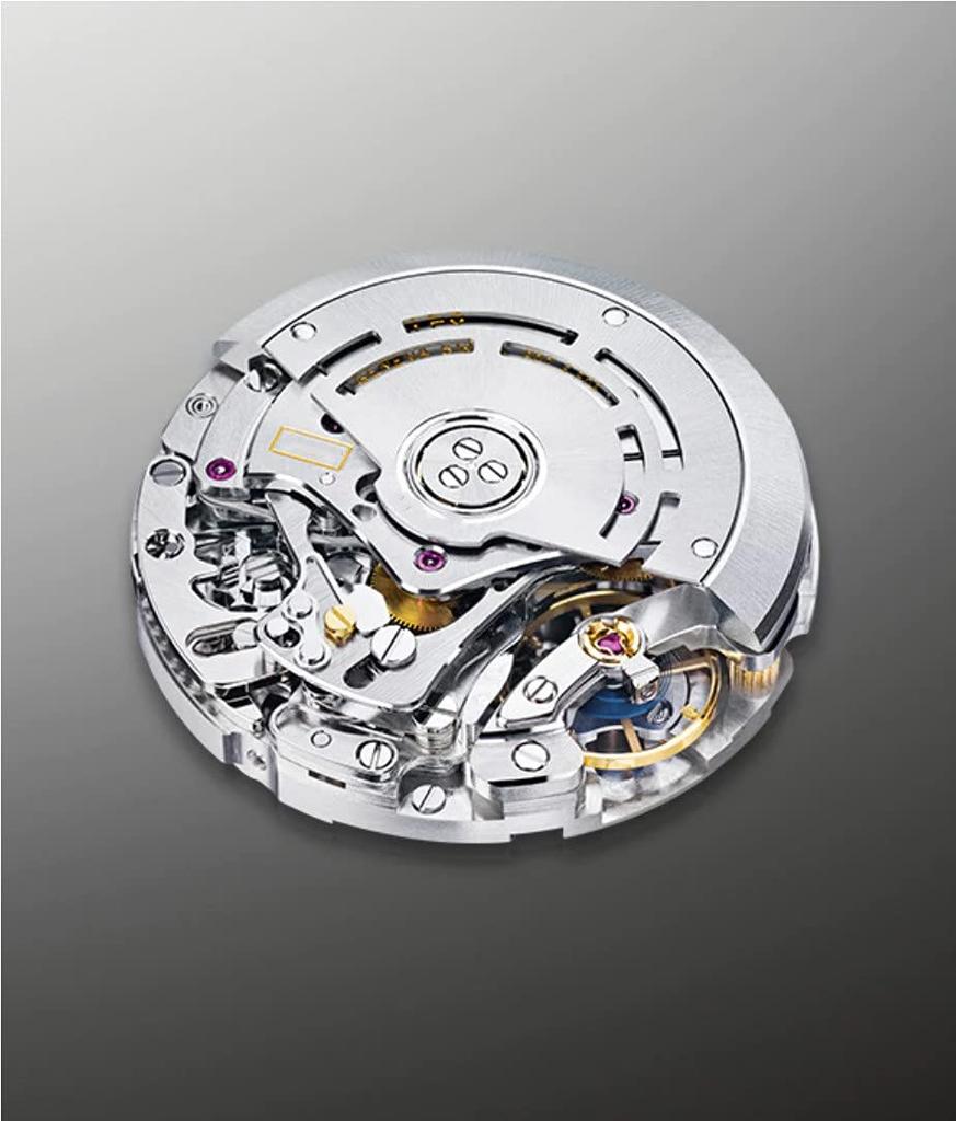 BMClean V9 Men's Automatic Watch, Luxury 100m Water Resistant Mechanical Watch, 904L Steel, Date Display, Luminous (Silver-F)