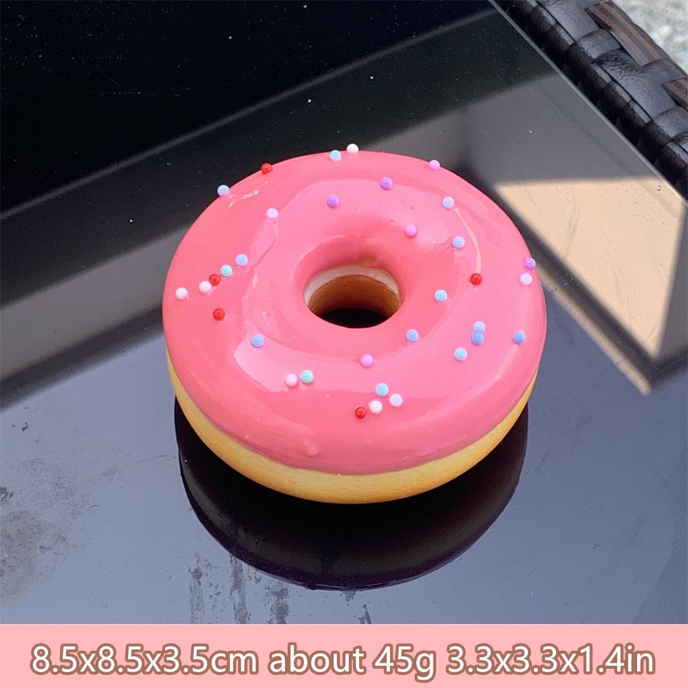 PU Doughnuts Cakes Faux Donut Food Model Bread Party Chocolate Frosting Stress Relief Simulation Wholesale Sugar Sweet Candy Toy