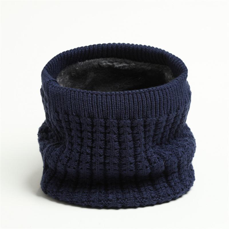 Imitation Rabbit Fur Solid Outdoor Windproof Ring Scarf Women Thick Winter Warm Scarves Knited Head Neck Wraps Neckerchief Mask