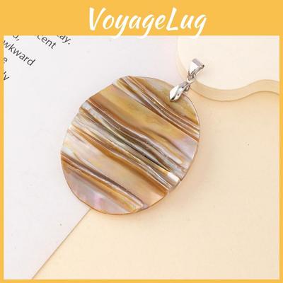 Vintage Shell Pendant Jewelry Accessory For Diy Crafting And Fashion
