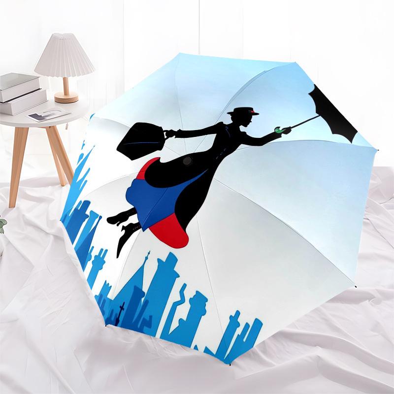 1pc Mary Poppins, Umbrella Themed High-quality Umbrella,Automatic Opening and Closing Umbrella,Multi-functional Umbrella G0811143
