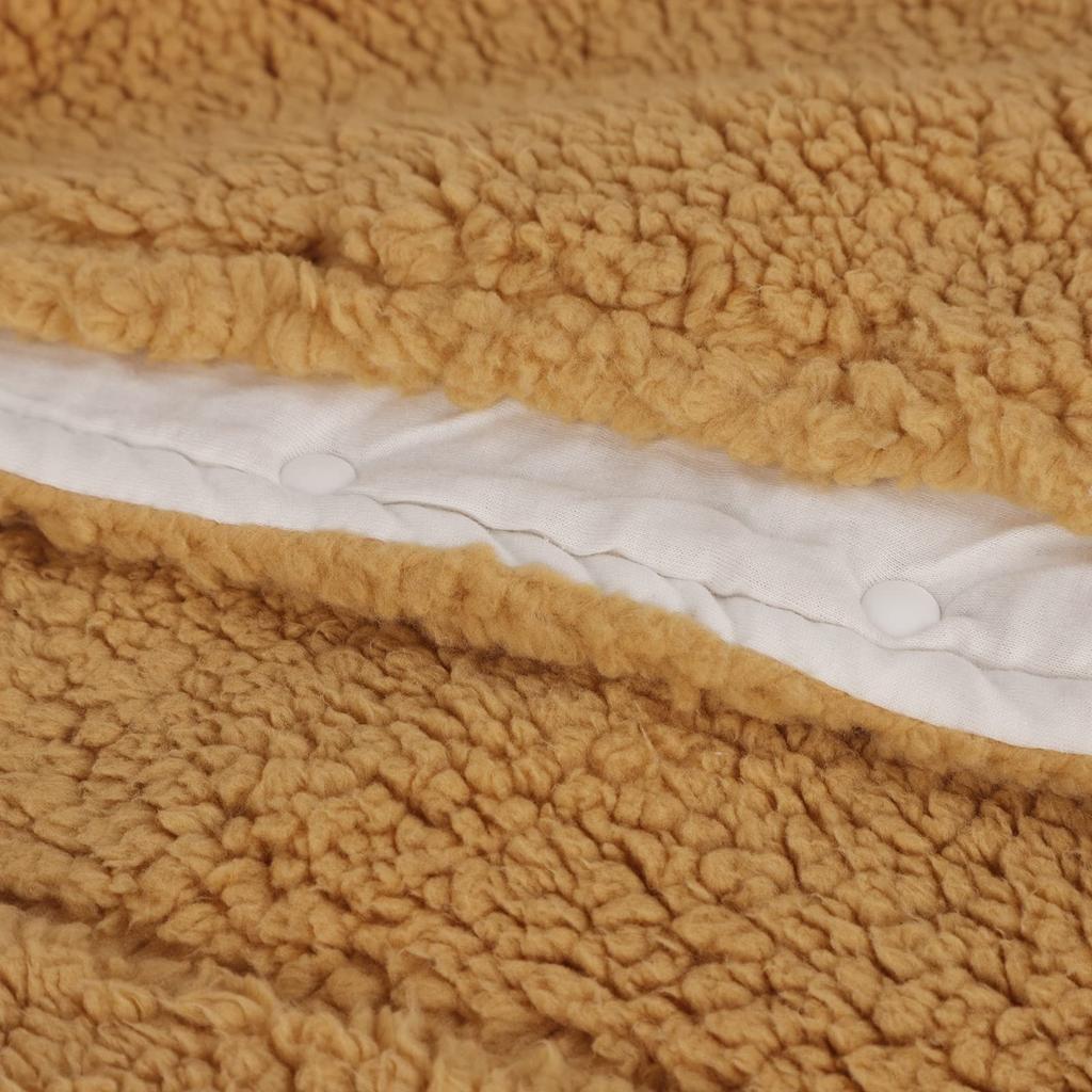 Baby Hooded Cold Weather Cloak for Boys and Soft To the Warm Baby Bathtime New Baby Shower Khaki [XGOPTS] Coat, Cute, Fall/Winter, Fluffy, Warm,