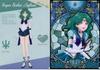 Pretty Guardian Sailor Moon Eternal Sailor Neptune A4 Clear File Set [Brand New] (2 pieces)