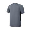 FILA Fitness Series Simple Sports Training Comfortable Versatile Breathable Short Sleeve T-Shirt Men Tops Graphite-Gray A11M621108FDY