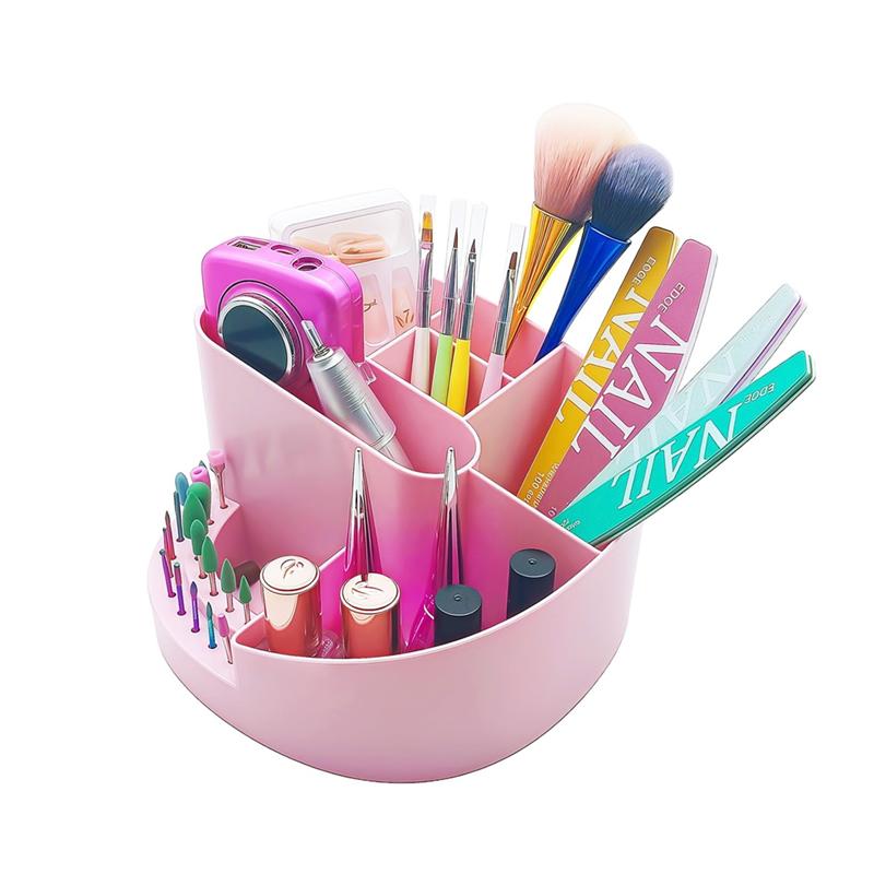 Nail Drill Holder 18 Hole Nails Drill Bit Holder Nails Desk Organizer Professional Nails Drill Holder Stand