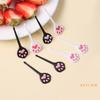 1Pc Cartoon Fruit Cat Claws Christmas For Children Cox Pick Animal Toothpick Mini Cupcake Stick Fruit Cake Dessert Bento Fork