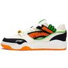 Li Ning Yuebai Carrot Halkfria Slitstarka Låga Skateboardskor Dam Vita Svarta Orange AGCS427-10
