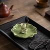 Handmade Ceramic Lotus Leaf Ornaments for Home, Office, or Showroom Decor