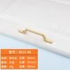 Gold Handle Cabinet Wardrobe Aluminum Alloy Handle Nordic Solid Simple Drawer Shoe Cabinet Door Handle