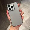 Matte Semi-Transparent Hard Case for iPhone 17 & iPhone 16 Pro with New iPhone 15 Large Hole Lens Compatibility