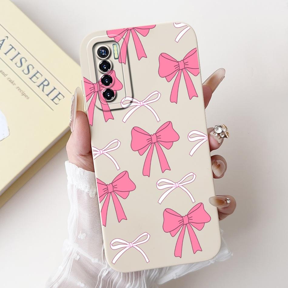 For Tecno Camon 17 Pro 17P Phone Case Camon17 Camon17P 17Pro CG8 CG7 CG6 Elegant Floral Pattern Soft Silicone Shockproof Cases