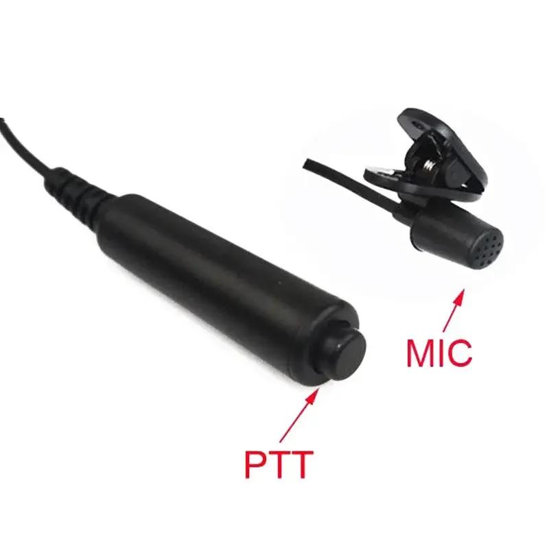 New Style 3 Wire Pro Covert Acoustic Tube Earpiece Headset PTT Mic Microphone for Kenwood Pro-Talk XLS TK BAOFENG UV-5R Radio