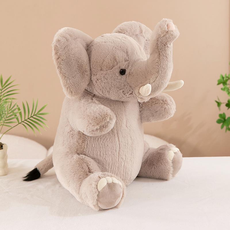 

Оригинальная плюшевая игрушка слон - Утешительная тряпичная кукла для детей 25cm 0.18kg