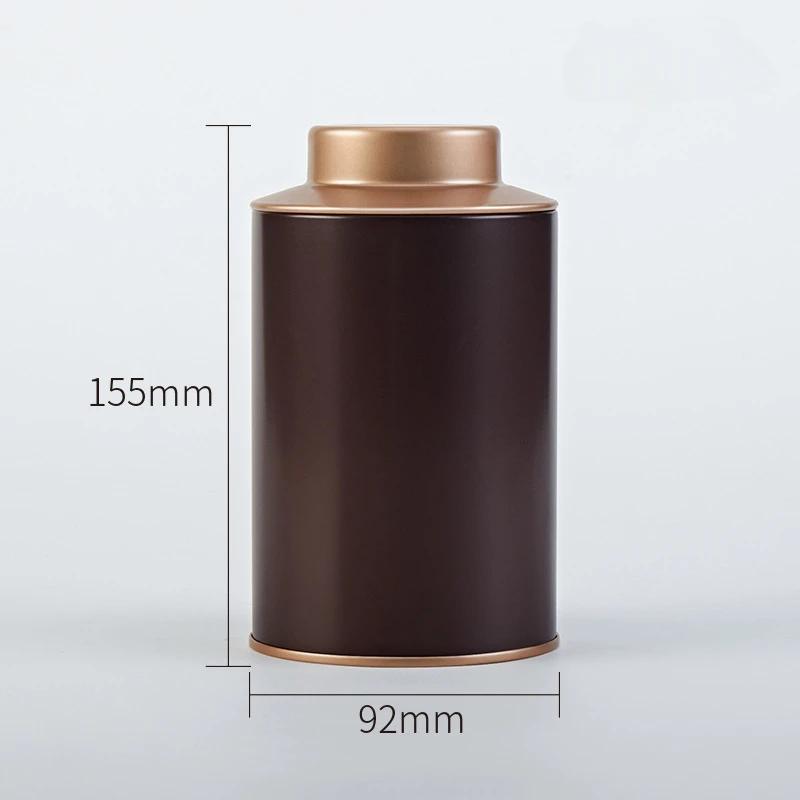 Металлическая банка для чая Винтажные контейнеры для чая Пустая круглая жестяная банка для конфет Маленькая жестяная банка для хранения с крышками Металлическая маленькая коробка для упаковки чая G 739₽