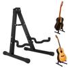 Universals Metal Acoustics Guitar Stand A Frame Folding Instrument Stand for Guitar, Violins, Ukuleles