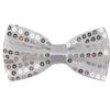 Nœud Papillon à Sequins Cravate de Scène Pour Homme Femme Mode Danse d'Équipe Nœud à Sequins Coloré Fête Brillant Sequins Nœud Papillon