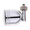 7cc Airbrush Sprayer Color Cup Side Gravities Feed Cup Nickel Plated for Smooth Paint Application Airbrush Paint Holder