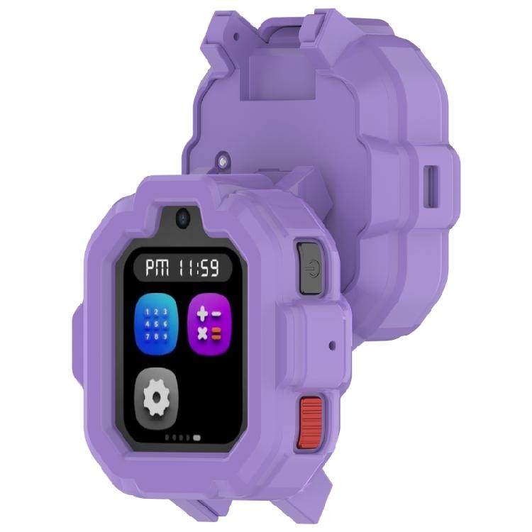 Scratchproof TPU Bumper Case Smartwatch Protector Kids Friendly Hollowed Design for TickTalk 5 Children's Watch