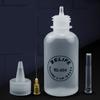 50Ml Relife Rl-054 Solder Flux Paste Resin Tools Empty Liquid Plastic Alcohol Bottle Perfume Bottle With Needle Tip Repair