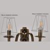 3PCS Clip On Design Lampshade Fabric Small Lamp Shades Simple Wall Lamp Shade  Floor Lamp