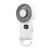 Creative Portable Ultra-thin Handheld Fan with 100-Speed Adjustment and Charging - Ideal for Outdoor Use