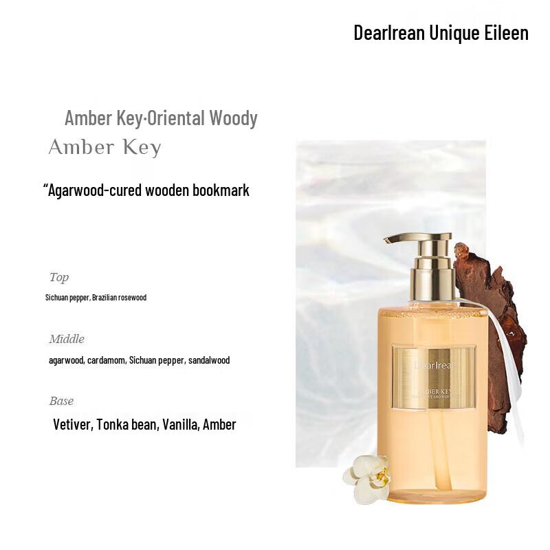 Distinctive Irene Amber Key Scented Shower Gel