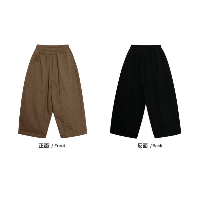 Korean Style Loose Casual Long Pants For Toddler Little Boys