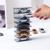 Acryl Spielzeugauto Vitrine Spielzeugauto Ausstellungsbox Diecast Koffer Wandmontiertes Spielzeugauto Regal zur Aufbewahrung Mini Autos Modell Rennen
