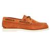 Mens Classic Nubuck Moc Toe Flat Boat Shoes